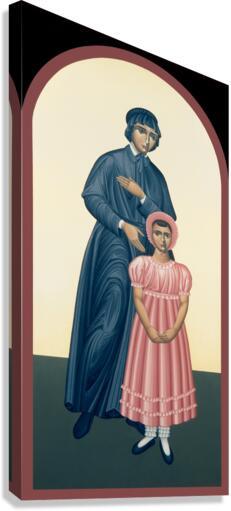 Canvas Print - St. Elizabeth Seton by Br. Robert Lentz, OFM - Trinity Stores