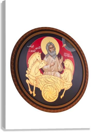 Canvas Print - St. Elias the Prophet by Br. Robert Lentz, OFM - Trinity Stores