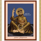 Wall Frame Gold, Matted - St. Francis, Father of the Poor by R. Lentz