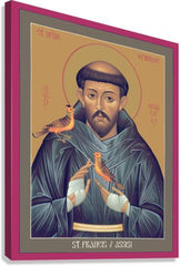 Canvas Print - St. Francis of Assisi by R. Lentz