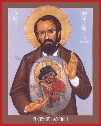 Canvas Print - Frédéric Ozanam by Br. Robert Lentz, OFM - Trinity Stores
