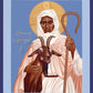 Wall Frame Espresso, Matted - Good Shepherd by Br. Robert Lentz, OFM - Trinity Stores