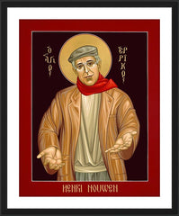 Wall Frame Black - Henri Nouwen by R. Lentz