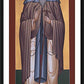 Wall Frame Black, Matted - St. Ioane of Zedazeni by Br. Robert Lentz, OFM - Trinity Stores