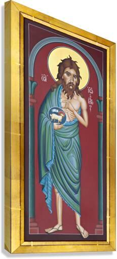 Canvas Print - St. John the Baptist by Br. Robert Lentz, OFM - Trinity Stores