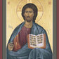 Wall Frame Espresso, Matted - Jesus Christ: Pantocrator by Br. Robert Lentz, OFM - Trinity Stores