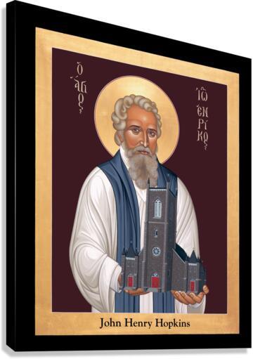 Canvas Print - John Henry Hopkins by Br. Robert Lentz, OFM - Trinity Stores