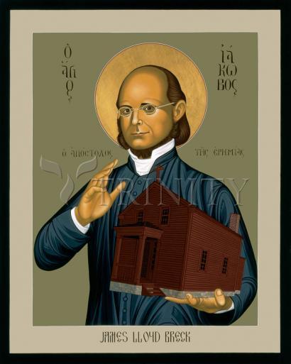 Canvas Print - James Lloyd Breck by Br. Robert Lentz, OFM - Trinity Stores