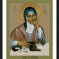 Wall Frame Black, Matted - Julian of Norwich by Br. Robert Lentz, OFM - Trinity Stores
