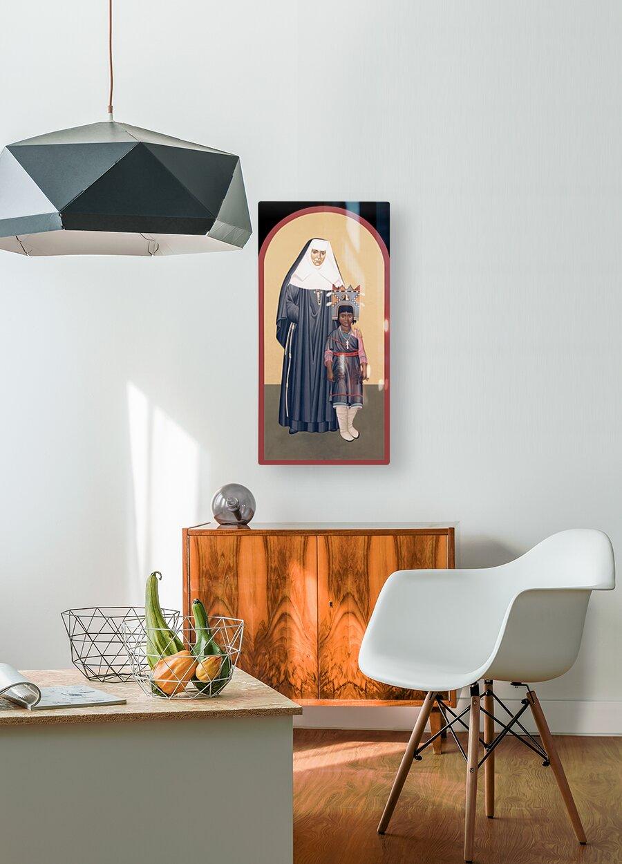 Metal Print - St. Katharine Drexel by Br. Robert Lentz, OFM - Trinity Stores