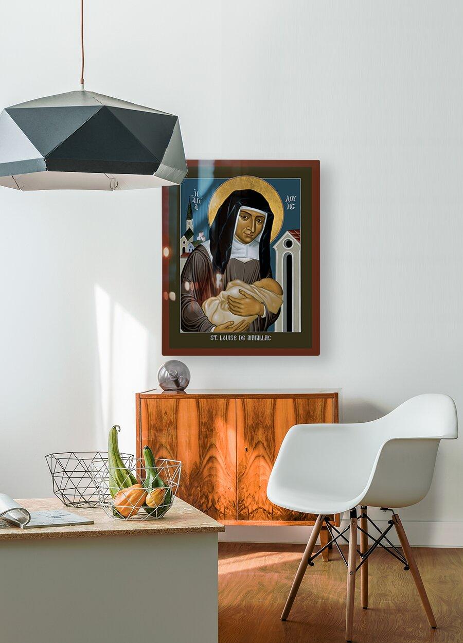 Acrylic Print - St. Louise de Marillac by Br. Robert Lentz, OFM - Trinity Stores