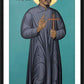 Wall Frame Black, Matted - St. Andrew Dung-Lac by Br. Robert Lentz, OFM - Trinity Stores
