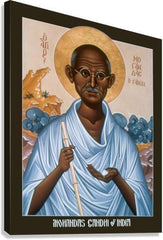 Canvas Print - Mohandas Gandhi by R. Lentz