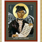 Wall Frame Gold, Matted - Mother Jones of America by Br. Robert Lentz, OFM - Trinity Stores