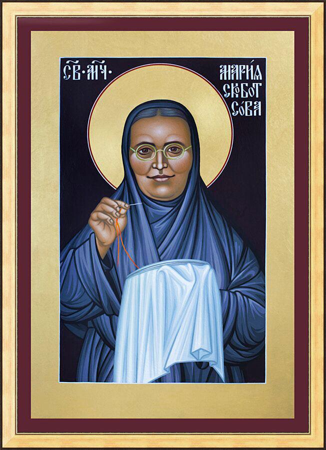 Wall Frame Gold St. Maria Skobtsova by R. Lentz trinitystores