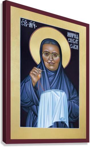 Canvas Print - St. Maria Skobtsova by Br. Robert Lentz, OFM - Trinity Stores