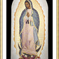 Wall Frame Gold, Matted - Our Lady of Guadalupe by Br. Robert Lentz, OFM - Trinity Stores