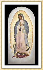 Wall Frame Gold - Our Lady of Guadalupe by R. Lentz