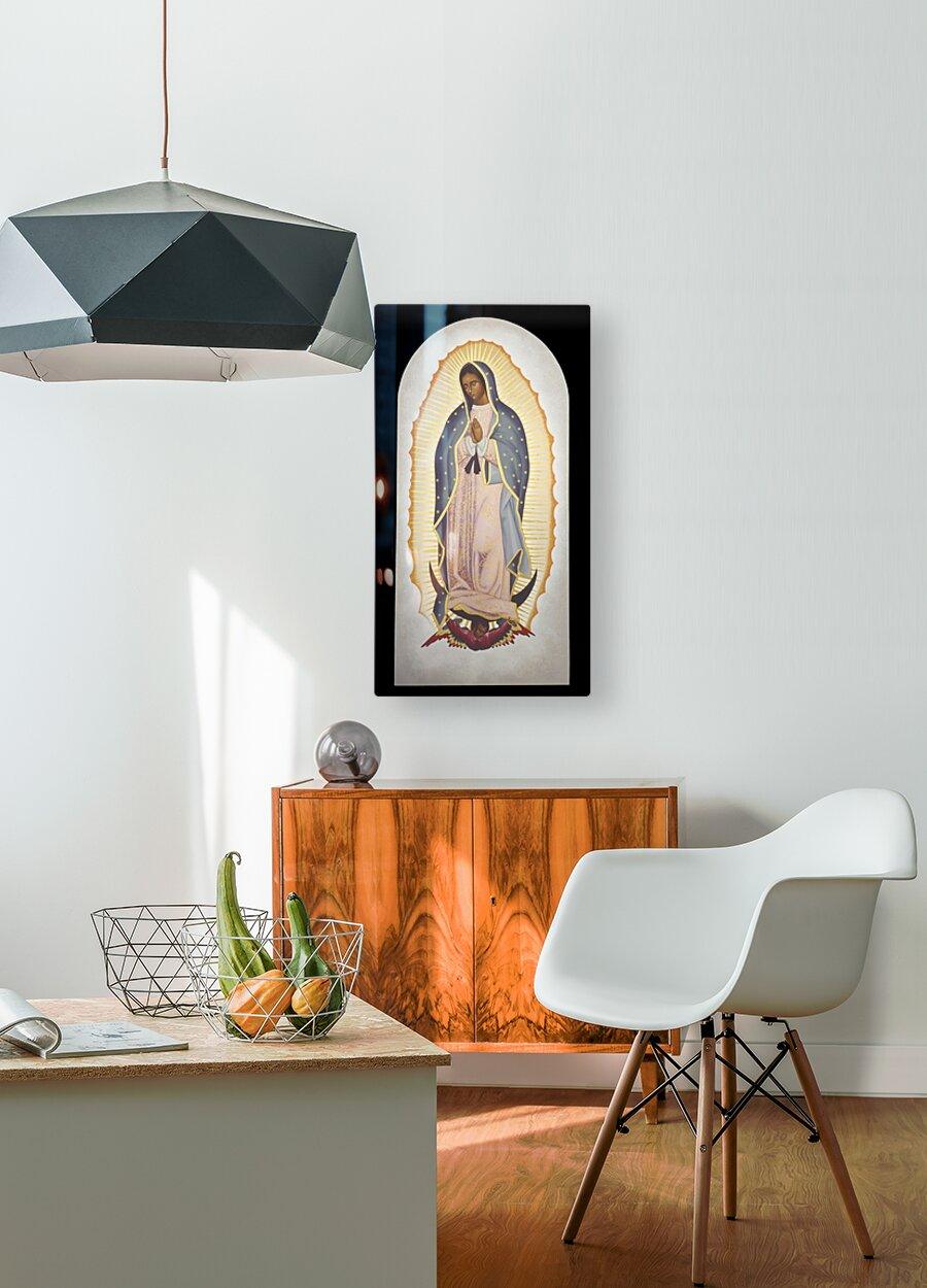 Metal Print - Our Lady of Guadalupe by Br. Robert Lentz, OFM - Trinity Stores