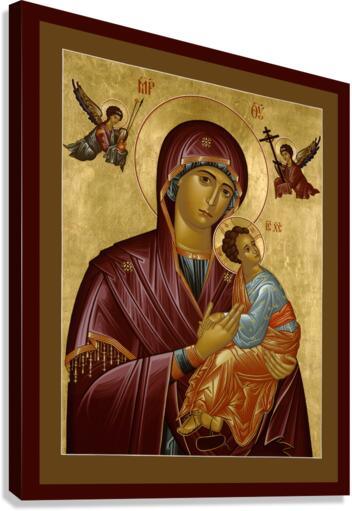 Canvas Print - Our Lady of Perpetual Help by Br. Robert Lentz, OFM - Trinity Stores