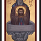 Wall Frame Black, Matted - St. Anton of Martqopi by Br. Robert Lentz, OFM - Trinity Stores