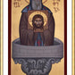 Wall Frame Gold, Matted - St. Anton of Martqopi by Br. Robert Lentz, OFM - Trinity Stores