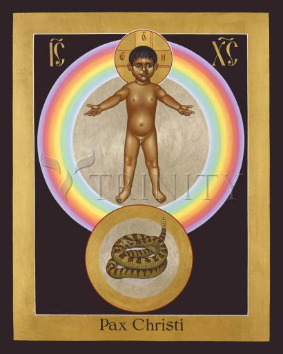 Acrylic Print - Pax Christi by Br. Robert Lentz, OFM - Trinity Stores