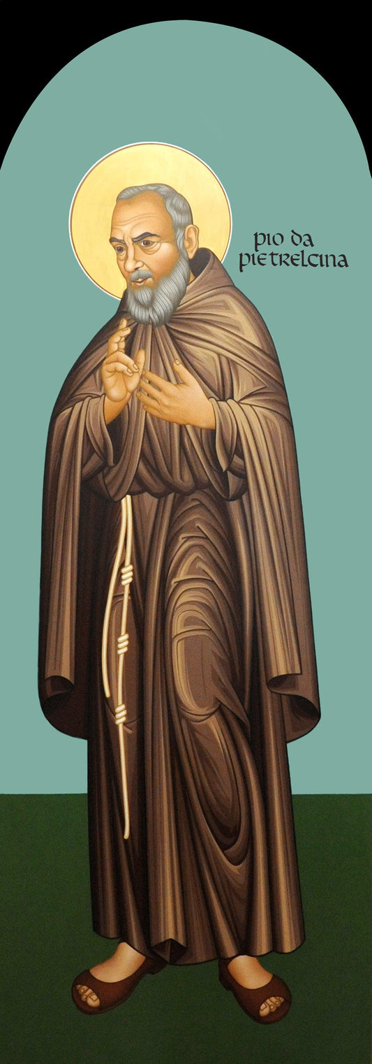 Giclée Print - St. Pio of Pietrelcina by R. Lentz - trinitystores by Br. Robert Lentz, OFM - Trinity Stores