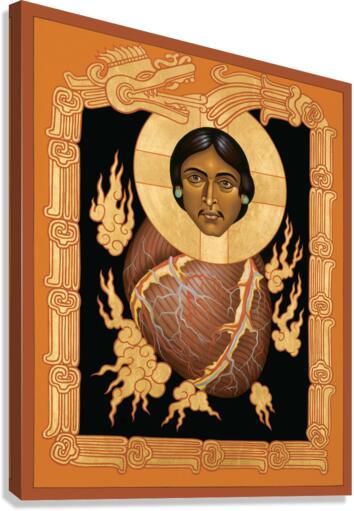 Canvas Print - Quetzalcoatl Christ by Br. Robert Lentz, OFM - Trinity Stores