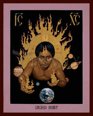 Metal Print - Sacred Heart by R. Lentz