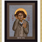 Wall Frame Gold, Matted - Simone Weil by Br. Robert Lentz, OFM - Trinity Stores