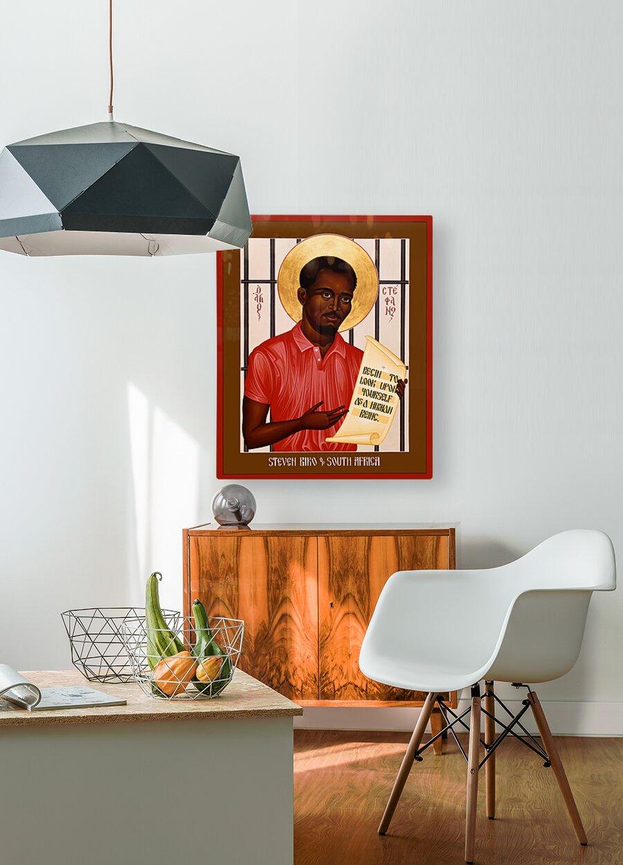 Acrylic Print - Stephen Biko of South Africa by Br. Robert Lentz, OFM - Trinity Stores