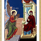Wall Frame Gold, Matted - Annunciation by Br. Robert Lentz, OFM - Trinity Stores