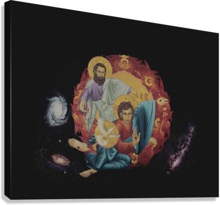 Canvas Print - Holy Trinity by Br. Robert Lentz, OFM - Trinity Stores