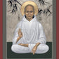 Wall Frame Espresso, Matted - Thomas Merton by Br. Robert Lentz, OFM - Trinity Stores