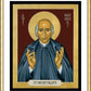 Wall Frame Gold, Matted - St. Vincent Pallotti by Br. Robert Lentz, OFM - Trinity Stores