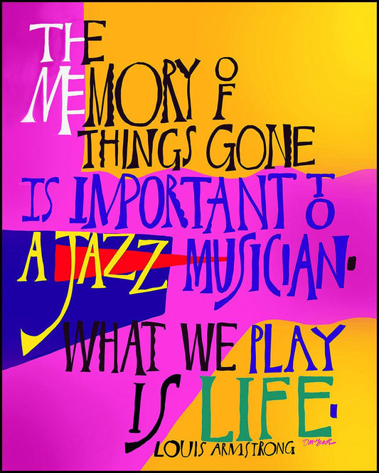Louis Armstrong - Wood Plaque by Br. Mickey McGrath, OSFS - Trinity Stores