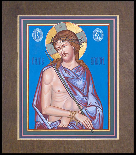 Christ the Bridegroom - Wood Plaque Premium by Robert Gerwing - Trinity Stores