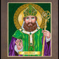 St. Patrick - Wood Plaque Premium by Brenda Nippert - Trinity Stores