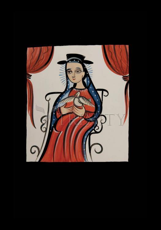 Soul of Mary - Holy Card by Br. Arturo Olivas, OFS - Trinity Stores