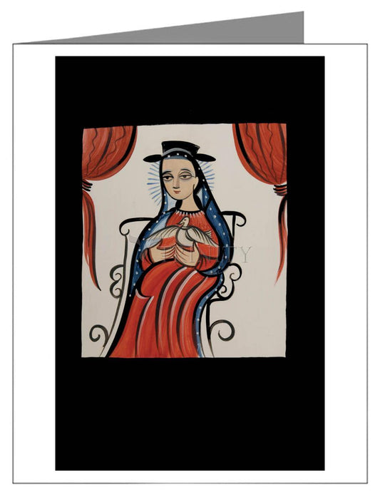 Soul of Mary - Note Card Custom Text by Br. Arturo Olivas, OFS - Trinity Stores
