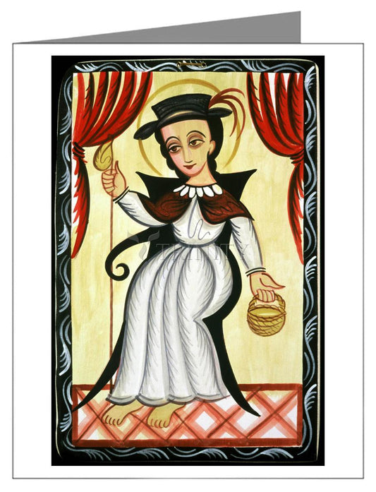 Holy Child of Atocha - Note Card Custom Text by Br. Arturo Olivas, OFS - Trinity Stores