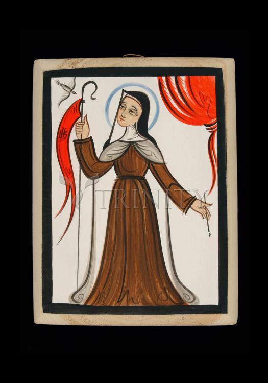 St. Teresa of Avila - Holy Card by Br. Arturo Olivas, OFS - Trinity Stores