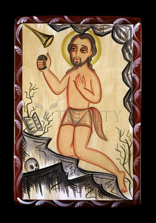 St. Jerome - Holy Card by Br. Arturo Olivas, OFS - Trinity Stores