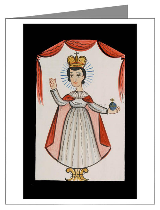 Infant of Prague - Note Card by Br. Arturo Olivas, OFS - Trinity Stores