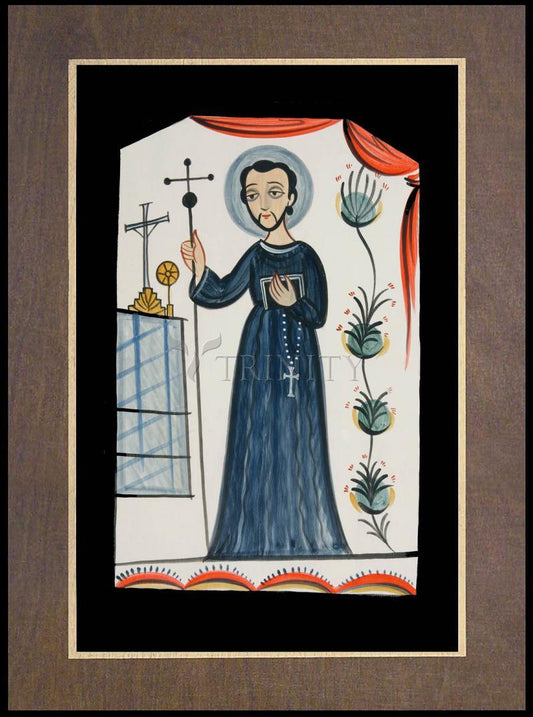 St. John of God - Wood Plaque Premium by Br. Arturo Olivas, OFS - Trinity Stores