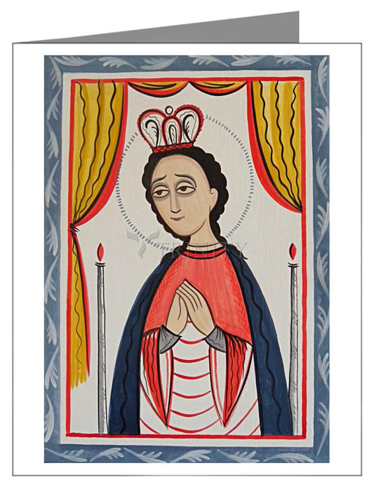 Our Lady of San Juan de los Lagos - Note Card Custom Text by Br. Arturo Olivas, OFS - Trinity Stores