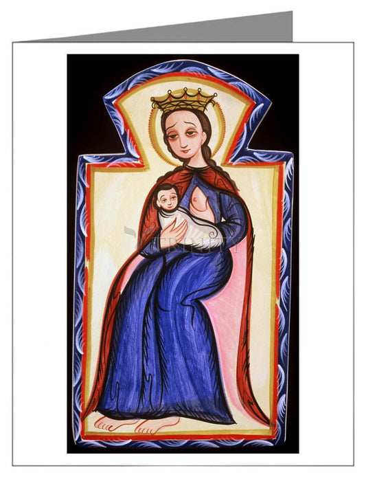 Our Lady of the Milk - Note Card by Br. Arturo Olivas, OFS - Trinity Stores