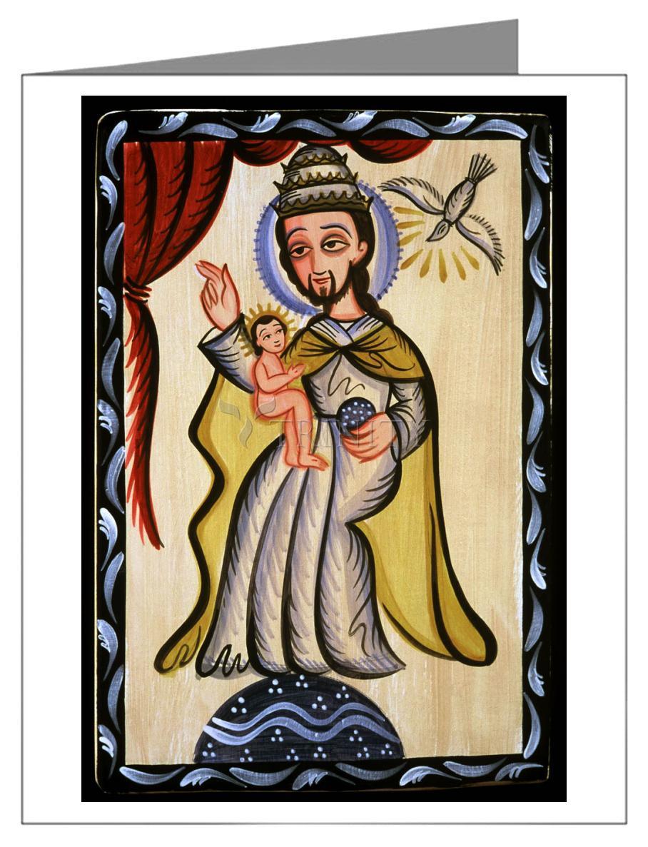 Holy Trinity - Note Card Custom Text by Br. Arturo Olivas, OFS - Trinity Stores