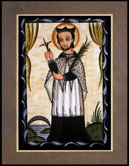 Wood Plaque Premium - St. John Nepomucene by A. Olivas